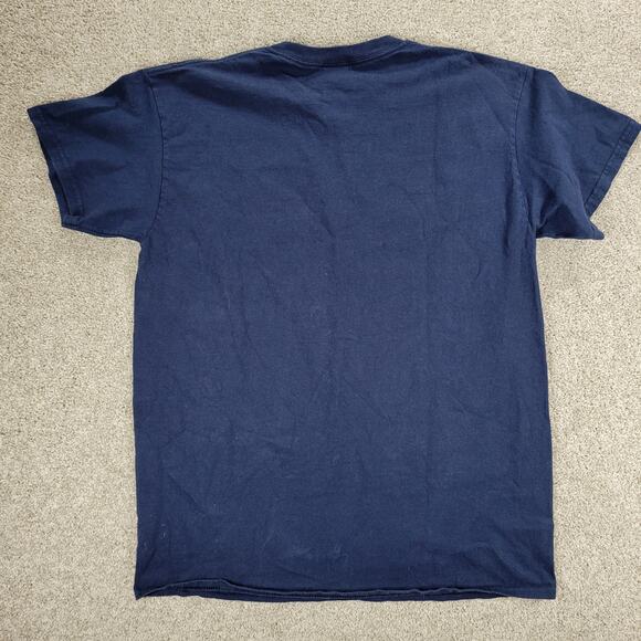 VTG Thrasher Magazine Burn it Down T-shirt M Blue Flame Logo Skateboard Graphic - Picture 7 of 13